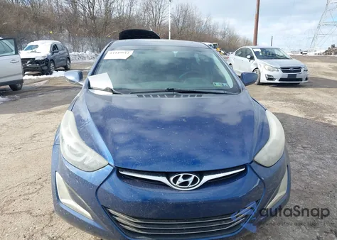 2015 Hyundai Elantra Se from USA, damaged, VIN 5NPDH4AE8FH575230